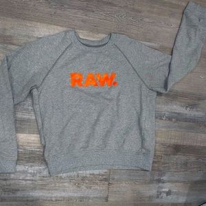 G star raw grey sweatshirt